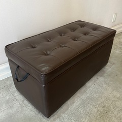 11/10締切！日曜値引き！おもちゃや玄関収納に。収納ボックスソファの画像