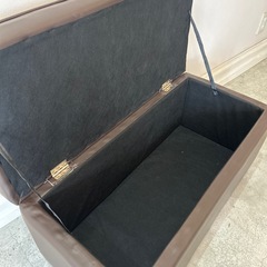11/10締切！日曜値引き！おもちゃや玄関収納に。収納ボックスソファの画像