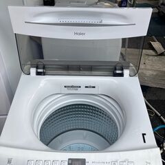 美品 7.0kg 洗濯機 2022年製（内部 分解洗浄済み）配送無料 設置無料 保証期間6ヶ月 日時指定可能♬の画像