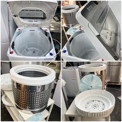 美品 7.0kg 洗濯機 2022年製（内部 分解洗浄済み）配送無料 設置無料 保証期間6ヶ月 日時指定可能♬の画像