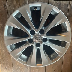 トヨタ 20 アルファード ヴェルファイア 純正 18インチ 7.5J +45 114.3 5H アルミホイール 4本 の画像