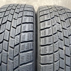 1103-1）0円無料！175/65R15グッドイヤースタッドレス 中古4本セット！15年製アイスナビ6！はめ替えも対応の画像