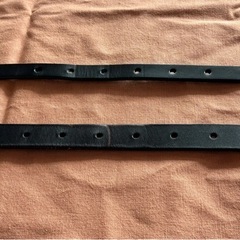 女性用ベルト　細め2本の画像