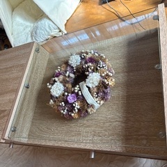 鏡つきミニテーブルの画像