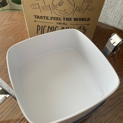 【美品】お弁当箱　ピクニックボックスの画像