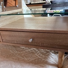 鏡つきミニテーブルの画像