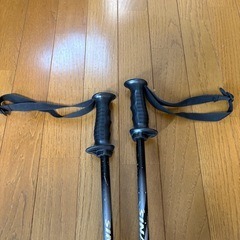  スキーのストックの画像