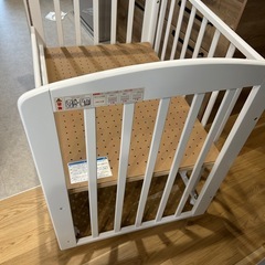 カトージ　ベビーベッド　ハイタイプミニサイズ　プチホワイト
の画像