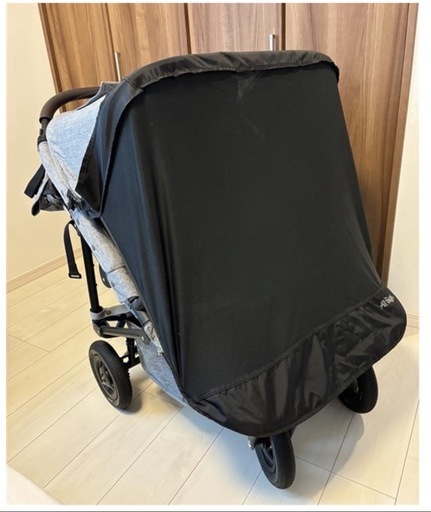 ⭐️特別値下げ/割引開始！⭐️ 【お得！付属品多数、おまけあり】エアバギーココダブル EXフロムバース  双子・年子ベビーカー