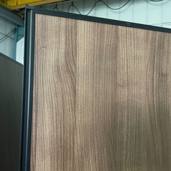 2枚セット＋安定脚付　カグクロ　ローパー 木目　W1200×H1800 W900×H1800　の画像