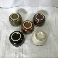★ドリーム2号館★ジモティー割引 末吉窯 壺屋焼/朝日陶器/お猪口5セットの画像