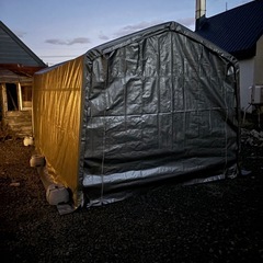 パイプ車庫🚗乗用、SUVなど の画像