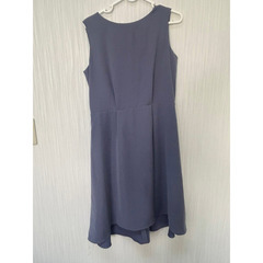 美品 BEAMS HEART ビームスハート ワンピース Mサイズ相当 パープル フレア 上品 きれいめの画像