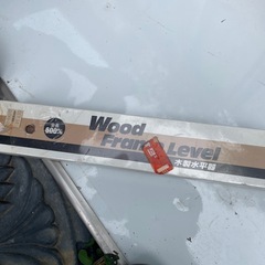 新品 Wood Frame Level 木製水平器の画像