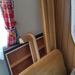 日本ベッド製のシングルベッドのフレーム＆マットレスの画像