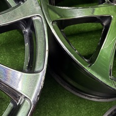 社外　18インチ　ホイール　18×8J +38 5H PCD112 ハブ72 Lehrmeister レアマイスター　S50913074の画像