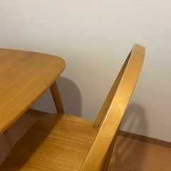 ダイニングテーブル　ダイニングテーブルセット　ダイニングチェア　テーブル　椅子　ナチュラル　2人掛け　食卓テーブル　の画像