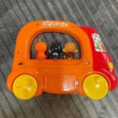 ★定価3960円！実家使用のため美品！★ベビラボ アンパンマン　赤ちゃん　おもちゃ ころころメロディバス　メリー ラトル　まとめ売り 歓迎の画像