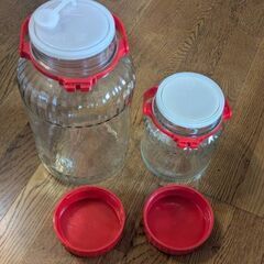 リキュール瓶　大小の画像