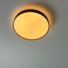 シーリングライト　6畳用　調光調色スリープタイマー付き　北欧の画像