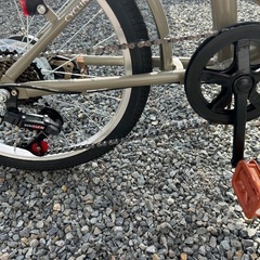 折りたたみ自転車　20インチ　7段変速　自転車　JIEANXINの画像