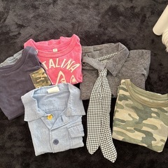 80〜90センチの子供服の画像