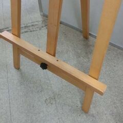 木製イーゼル 高さ120cm デッサンイーゼル 絵画用品 インテリア 店舗備品 札幌 西野店の画像