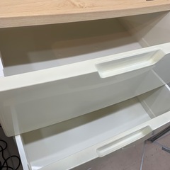 美原店 アイリスオーヤマ 7段 ウッド トップチェスト 衣類　収納の画像