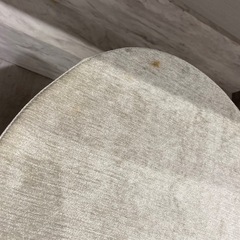 引き取り限定◇手動で高さ調整可能、ベロアカウンターチェア2脚の画像