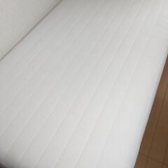 無印良品シングルベッド　ポケットコイルマットレスの画像