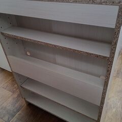 ★リユースのサカイ水戸店★  収納棚  H85×D16×W60 クリーニング済み MT6086の画像