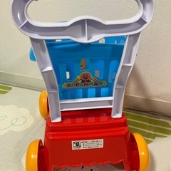 アンパンマン手押しカート★カゴ付の画像
