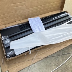 アイリスオーヤマ スチールラック 木製棚板 5段 ブラック STR-1200 未使用の画像