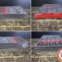 【久留米】【引き取り限定】【保管未使用品】snap-on スナップオン SGDDP50BR スクリュードライバー 5本セット ダイヤモンドチップソフトグリップ (PH1×3・PH1×6・PH2×4・PH2×6・PH3×6)の画像