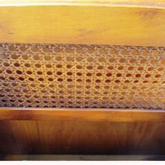 カリモク COLONIAL 2段マガジンラック　コロニアル　アメリカンカントリー　レトロ　アンティーク　天然木　インテリア　Karimoku　317ZSの画像