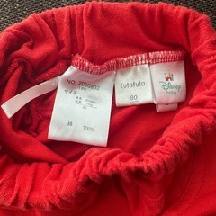 ディズニー　半ズボン　80センチの画像