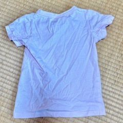 キッズ ハート ピンク Tシャツ 100cmの画像