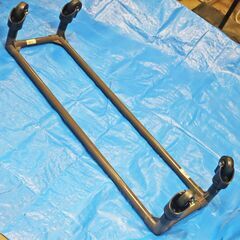 2613　台車　手作り？　29×79×高さ20　塩ビパイプの画像