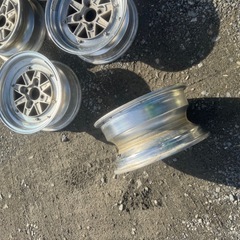 アルミホイール 4本セット 旧車用の画像