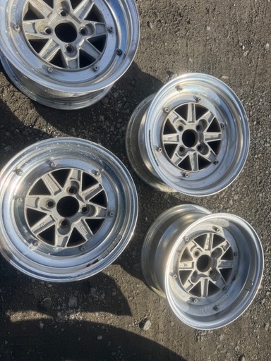 アルミホイール 4本セット 旧車用