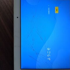 NEC LaVie Tab E PC-TE710KAW　タブレット　画面割れの画像