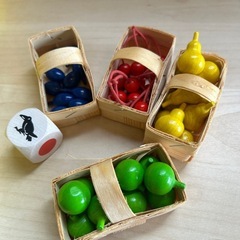 定価8500円HABAボーネルンド購入果樹園ゲーム ボードゲームの画像