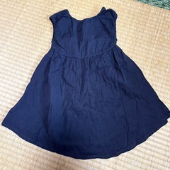 しまむら ノースリーブ ワンピース 90サイズの画像