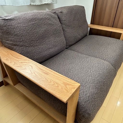 無印良品　木製フレームソファ