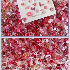 ネイル用パーツ　デコパーツまとめ売りの画像