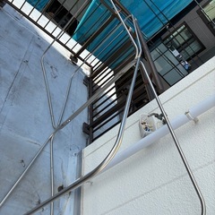 折りたたみ物干し竿の画像