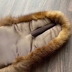 毛皮の栗首巻の画像