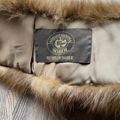 毛皮の栗首巻の画像