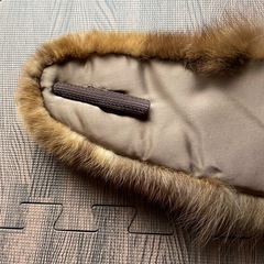 毛皮の栗首巻の画像