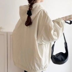 クラシカルエルフ 《Javaジャバコラボ》フード付 ボア切替え中綿裏の画像